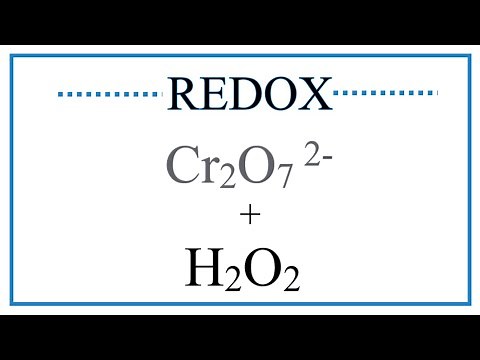 Balance the Redox Reaction Cr2O7 2− + SO2 → Cr 3+ + SO4 2-