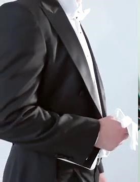 White Tie 2 Piece Suit by Alexander Dobell