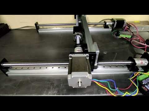 Robot cartesiano XY con actuadores lineales SFU1605