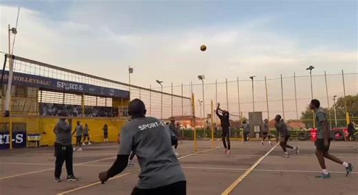 early for training #volleyballworld #ugvolleyball #