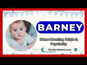 Barney - Baby Boy Name Meaning, Origin & Popularity - RandomNames.com