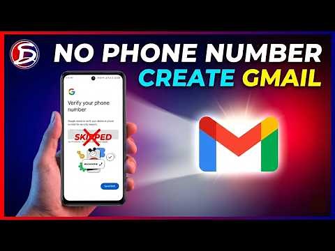 How to Create Gmail Account with No Phone Number, Bypass Verify Phone Number & Create Google Account