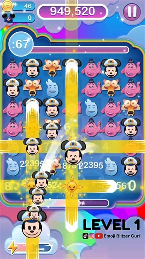 Cruise Line Mickey (Level 1) - Mickey and Friends #shorts #disneyemojiblitz #mickey