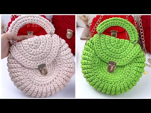 Crochet a Simple and Beautiful Oreo Bag! 💥💯Super Simple Tutorial for Beginners🔥