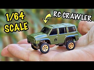 COMES WITH A REAL ROCK! WTF - WORLD'S SMALLEST RC CRAWLER