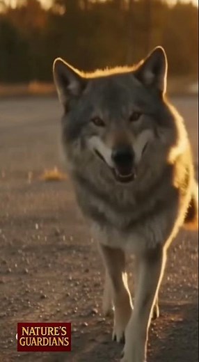 Police Officer Rescues a Trapped Wolf — What Happens Next Will Melt Your Heart 🐺❤️ #wildlife #rescue