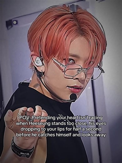 Let’s all be honest heeseung is hot even when pretending he is just the “best friend” 😚 check out the story! wp:chocolatewoo #heeseung #fanfic #pov #enhypen #writing btw orange hair for the win