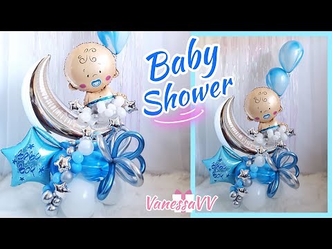 BALLOON BOUQUET *BABY SHOWER *BALLOON DECORATION *BABY SHOWER BALLOON BOUQUET