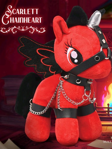 These pony plushies are... very interesting 😆 #theunicorntoybox #mlpfandom #spencers #plushie #toys