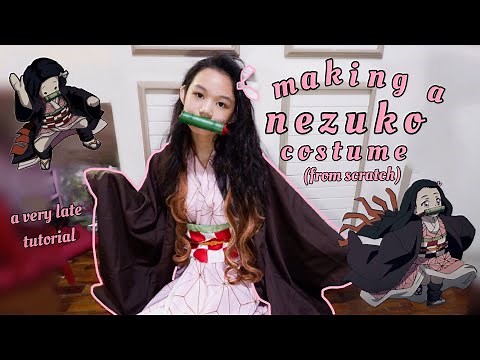 I DIY'd a Nezuko cosplay!!