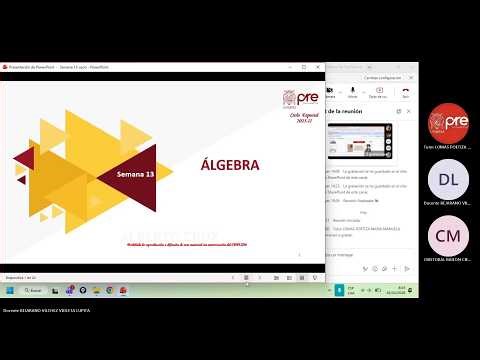 Álgebra - Semana 13 - Pre San Marcos Ciclo 2025-II (Nuevo Ciclo)