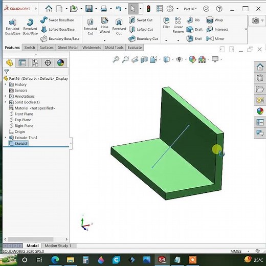 Solidworks Tips | How to Use Rib Feature?