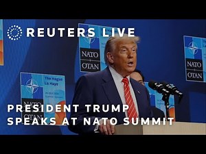LIVE: Donald Trump holds press conference at the end of NATO Summit