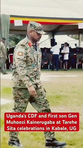 Gen Muhoozi Kainerugaba – Uganda’s CDF 🇺🇬🔥 #shortvideo #shorts #viral