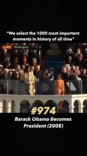 originalhistory.vi | On January 20, 2009, history was made as Barack Obama was inaugurated as the 44th President of the United States, becoming the first... | Instagram