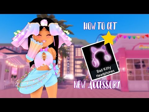 HOW TO GET THE NEW *BAD KITTY HEADPHONES* FROM THE QUEST! -ROYALE HIGH QUEST GUIDE