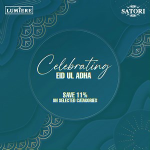 128 reactions · 14 comments | Celebrate Eid Ul Adha with Satori and...