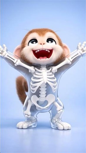 What if you could, Look Inside a Monkey | Animal Anatomy | #shorts