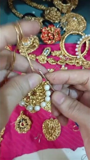 "How to crochet pearl earrings tutorial for beginners"