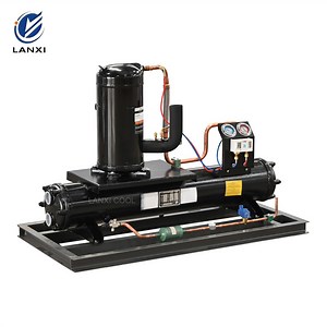 [Hot Item] Water-Cooled Condensing Unit Custom Condensing Unit High-Efficiency Emerson Scroll Compressor Condensing Unit