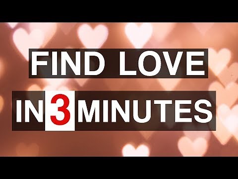 FIND LOVE IN 3 MINUTES! 100% Subliminal Message Hypnosis [Crush, Soulmate, Girlfriend, Boyfriend]