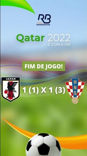 #CROÁCIA X #JAPÃO: RESUMO DO #JOGO