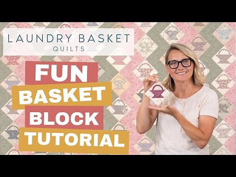 How To Make a Basket Block! - Fun & Simple Tutorial