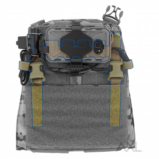 Adaptive Vest Placard (AVP) for Crye Precision® AVS™