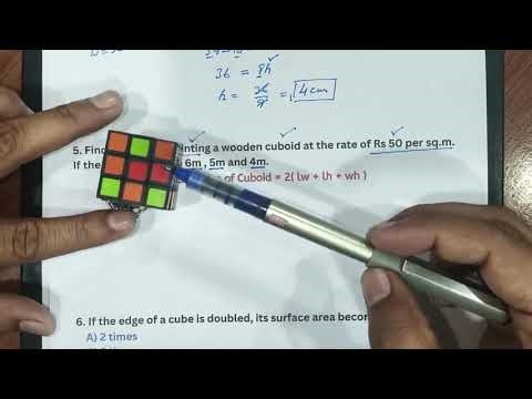Surface Area Of Cube And Cuboid