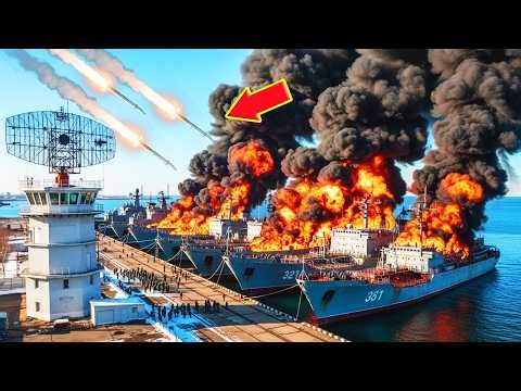 Ukraine HUNTS Russian $200M Oil Tanker Into Fire Ball— Then BLEW All It Up