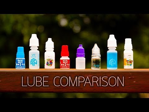Best Rubik's Cube Lube? (Comparison) | GAN, Moyu, Qiyi + More!