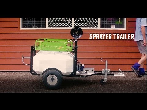 How to operate the ATV Sprayer Trailer