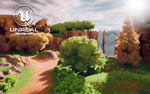 UE4风格化场景+材质制作教学  （适合新手向）
