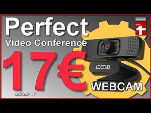 Webcam • unter 17 Euro • was taugt die • LOETAD 1080P Webcam • Unboxing • deutsch