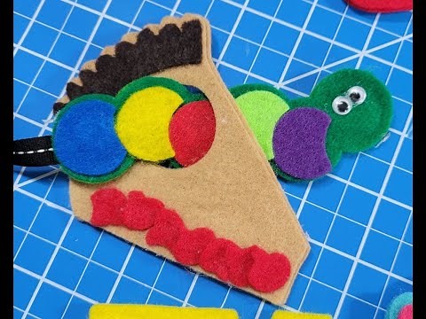 Hungry Caterpillar Felt tutorial