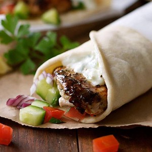 Are you obsessed with this recipe yet?? https://www.recipetineats.com/greek-chicken-gyros-with-tzatziki/ | RecipeTin