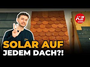 PV auf Biberschwanz, Bitumen oder Betondachstein? DIESE K2 Systems Lösung passt zu deinem Dach