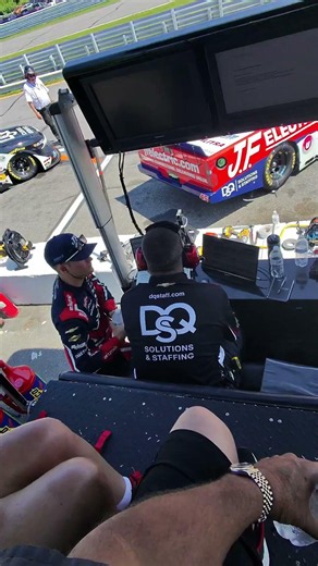 Standing on a NASCAR Pit Box During Qualifying! 🏁
