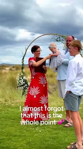 What’s the real point of a wedding ceremony? 💭 For me, it’s always been about one thing: connection