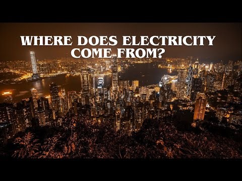 How do we convert water in electricity?