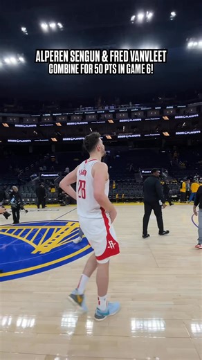 Fred VanVleet & Alperen Sengun combined for 50 PTS in Game 6! 📊 FVV: 29 PTS | 8 REB | 8 AST 📊 Alpi: 21 PTS | 14 REB | 6 AST | 3 STL | Houston Rockets