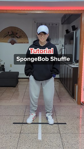 13K views · 386 reactions | Spongebob Shuffle Tutorial  Song: Peggy Suave - Posin' | Zanouji | Facebook