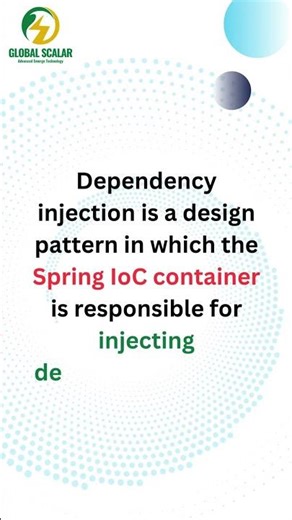 Explain concept of dependency injection in Spring #javaforbeginners #javafortesting #javafullstack