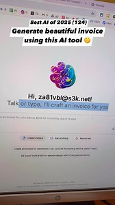 This AI tool lets you make beautiful invoice in seconds. #Ai #aitools #aitoolsyouneed #aitoolsforbusiness #aitoolsformarketers #aiwebaites #aivideo #aivideotools | i Social You