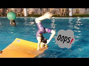 Sprint do Gymnastic in the swimming pool