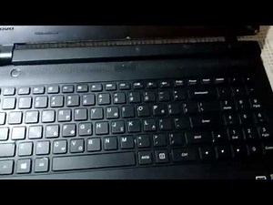 Lenovo Ideapad 100 disassembly and HDD replacement