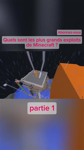 Quels sont les plus grands exploits de Minecraft ? #Minecraft #exploitsminecraft #prt