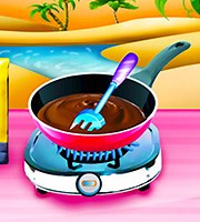 Spumoni Ice Cream Eclairs