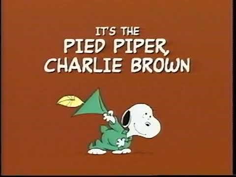 It's The Pied Piper, Charlie Brown (2000) VHS & DVD Trailer #2 (VHS Capture)