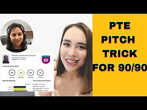 Use this simple PTE pitch trick and get 90 Speaking